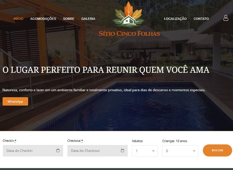 Site de reservas